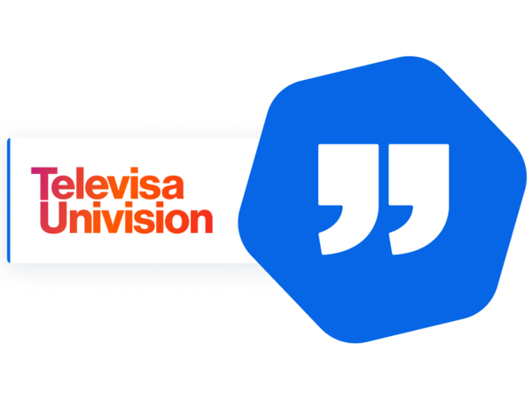 📣 AI response TelevisaUnivision Statista success story header — company: TelevisaUnivision, industry: Media & Publishing, company size: 5,000+, client: Angela Perez